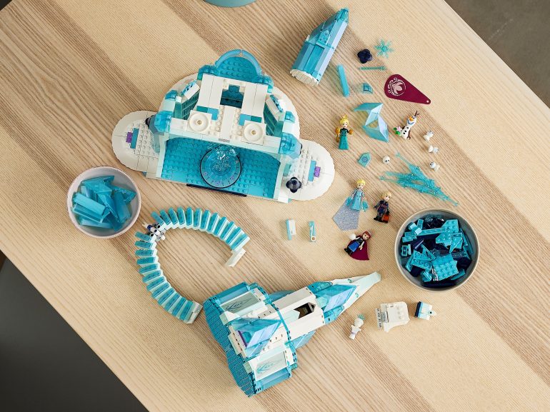LEGO Frozen - Castello di Ghiaccio (smontato)