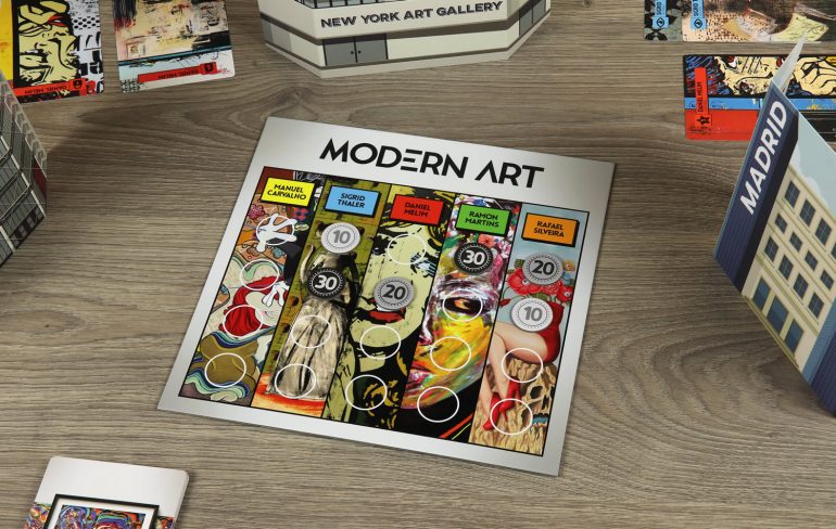 Modern Art - Tabellone