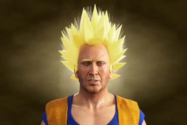 Nicolas Cage Super Saiyan