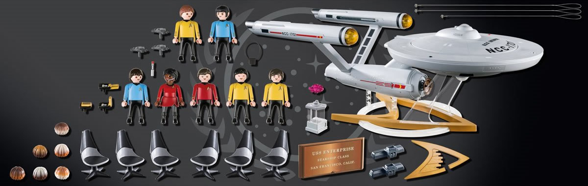 Playmobil Star Trek Enterprise (contenuto)