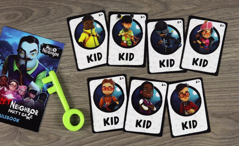 The Secret Neighbor Party Game - Carte Ragazzino The Secret Neighbor Party Game - Carte Ragazzino