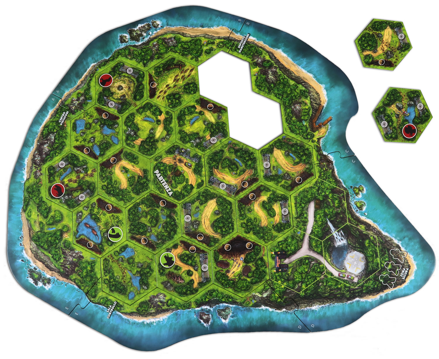 Jurassic Park Danger - Tabellone