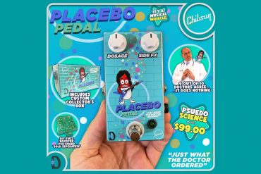 Pedale per chitarra effetto Placebo