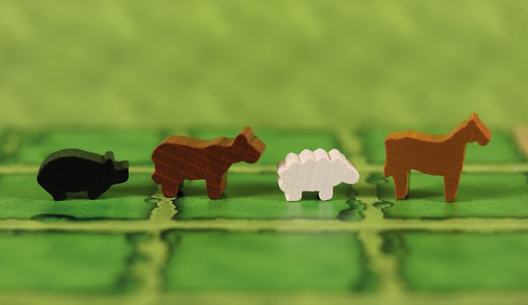 Agricola - Tutte le creature grandi e piccole (maiale, mucca, pecora e cavallo)