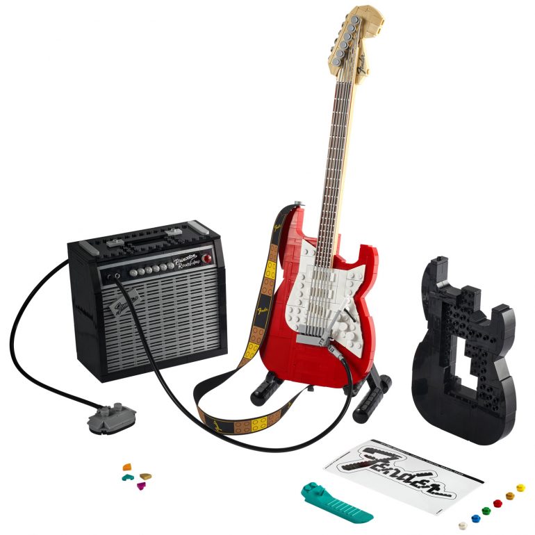 Fender Stratocaster LEGO