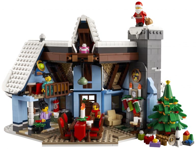 La visita di Babbo Natale LEGO (interni)