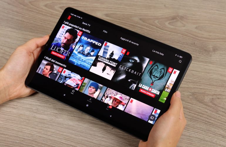 Xiaomi Pad 5 - Netflix