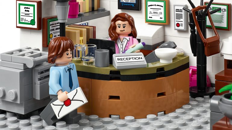 LEGO The Office (reception)