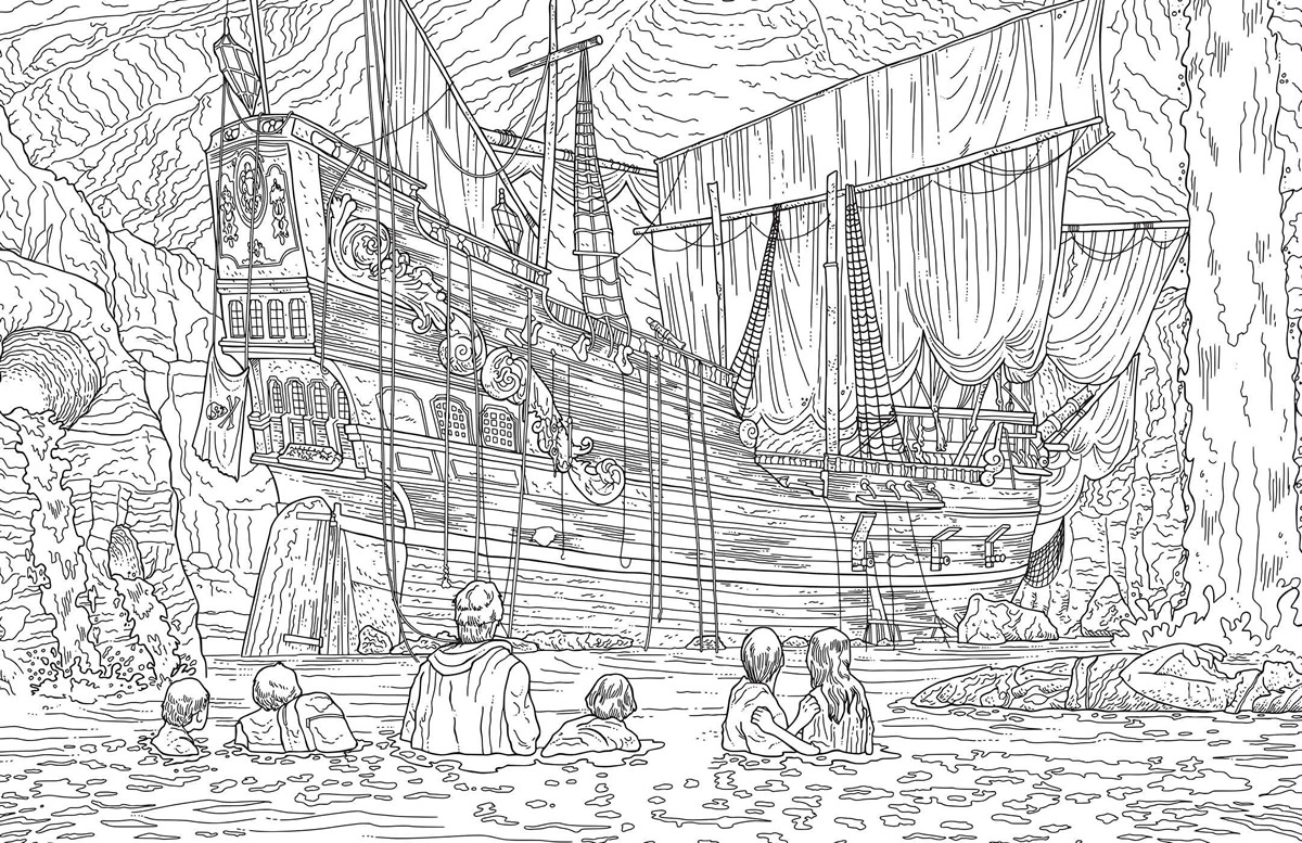 Libro da colorare I Goonies