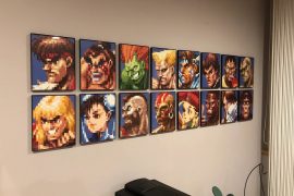 Poster personaggi Street Fighter Poster personaggi Street Fighter