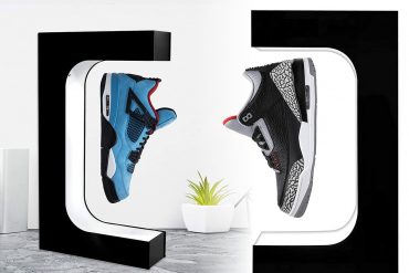 Base fluttuante per scarpe
