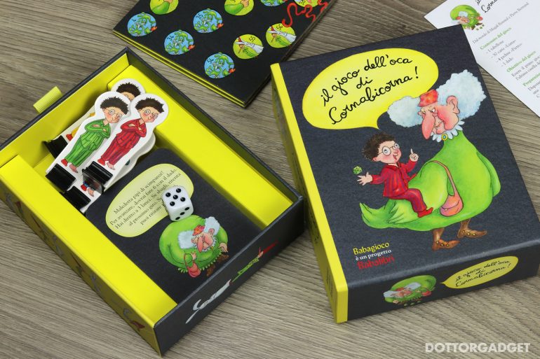 Il gioco dell'oca di Cornabicorna (contenuto)