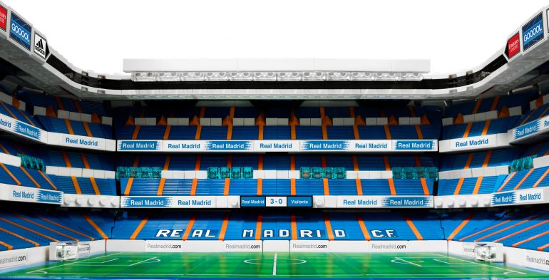 LEGO Santiago Bernabéu