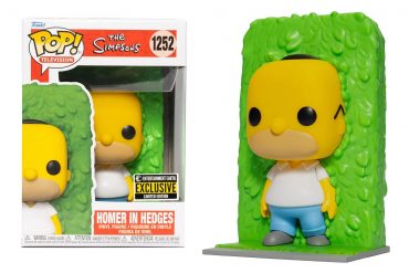 Funko Homer nella siepe