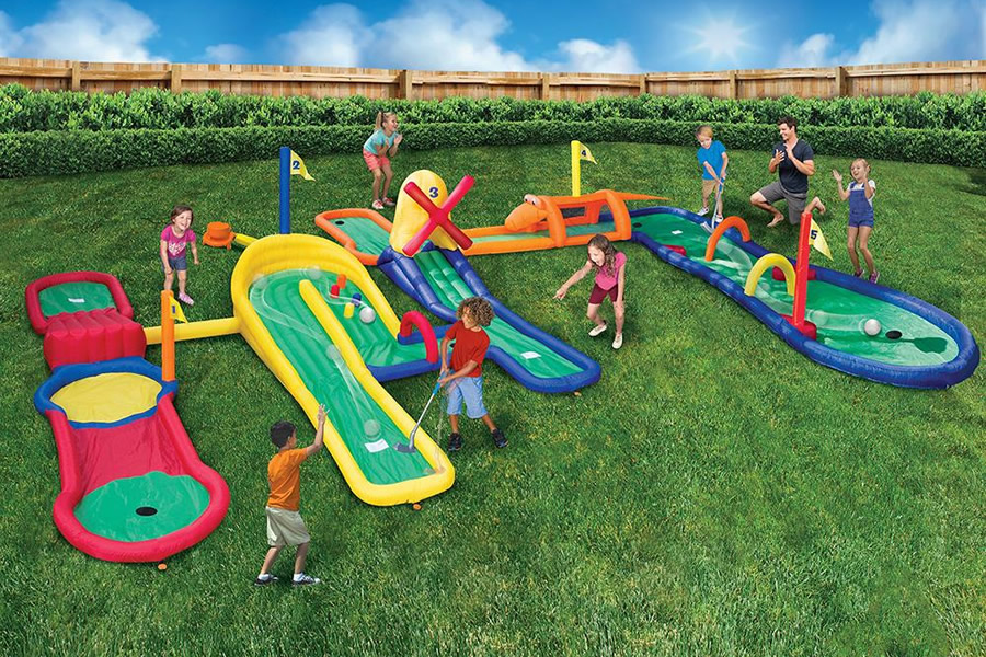 Minigolf gonfiabile