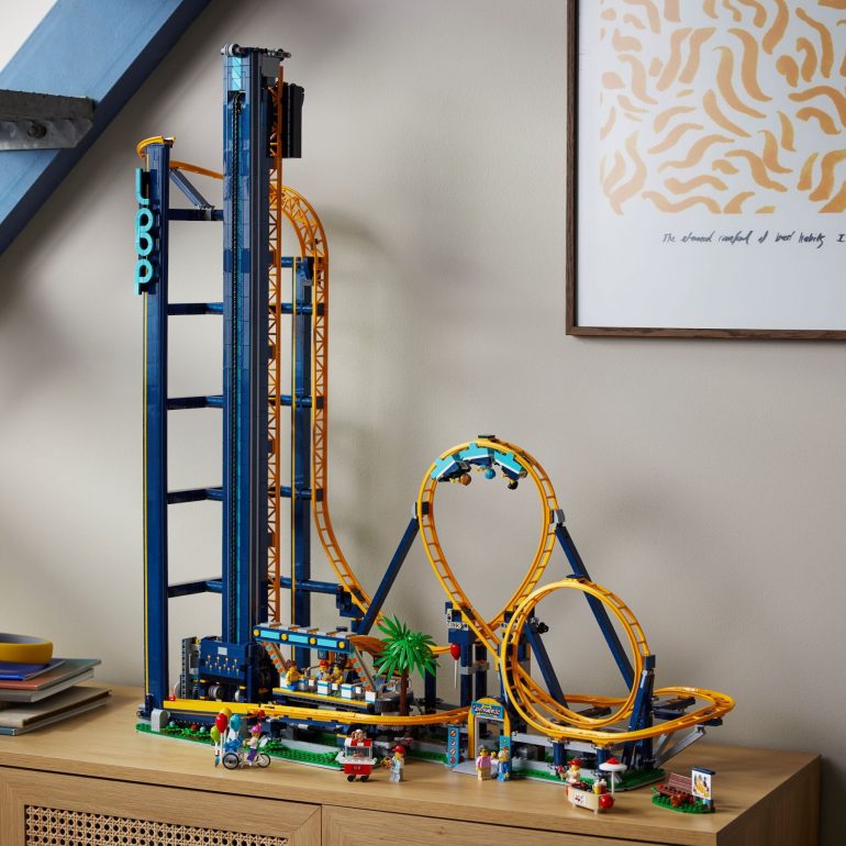 Montagne russe LEGO
