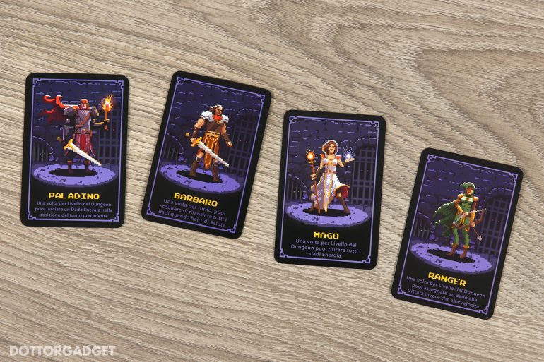 One Card Dungeon (personaggi)