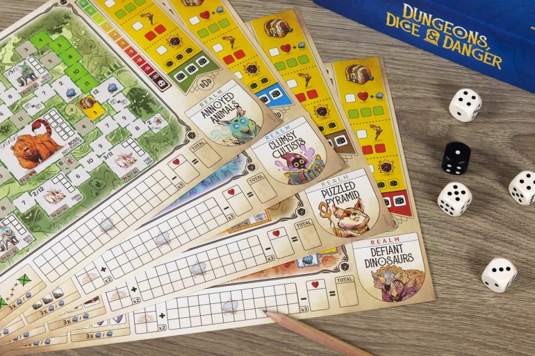 Dungeons, Dice & Danger (le schede dei dungeon)