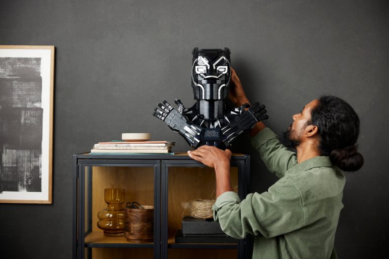 Busto di Black Panther LEGO