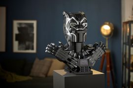 Busto di Black Panther LEGO Busto di Black Panther LEGO