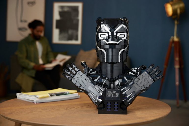 Busto di Black Panther LEGO