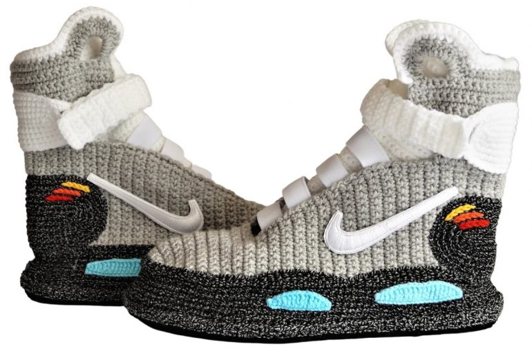 Nike Ritorno al Futuro all'uncinetto