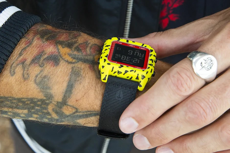 Nixon Staple Rolling Stones