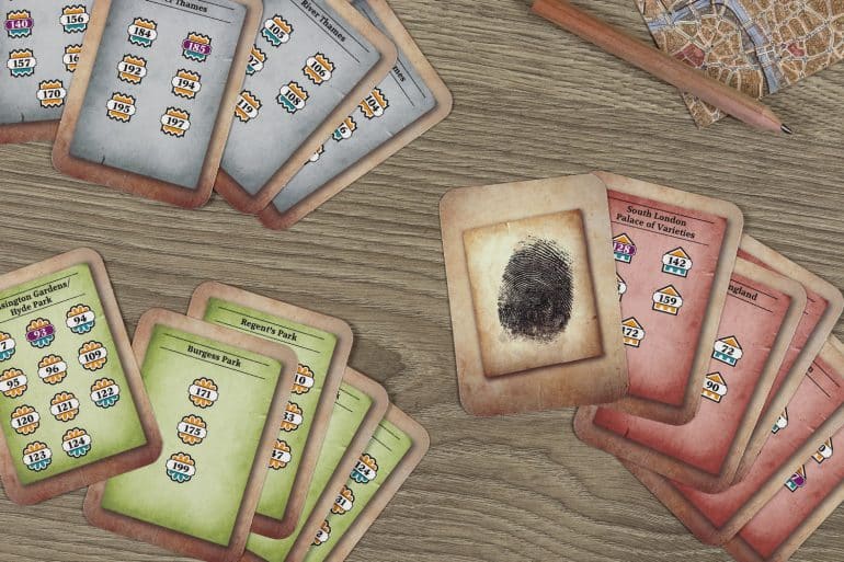 Scotland Yard: Sherlock Homes Edition (carte scena del crimine)