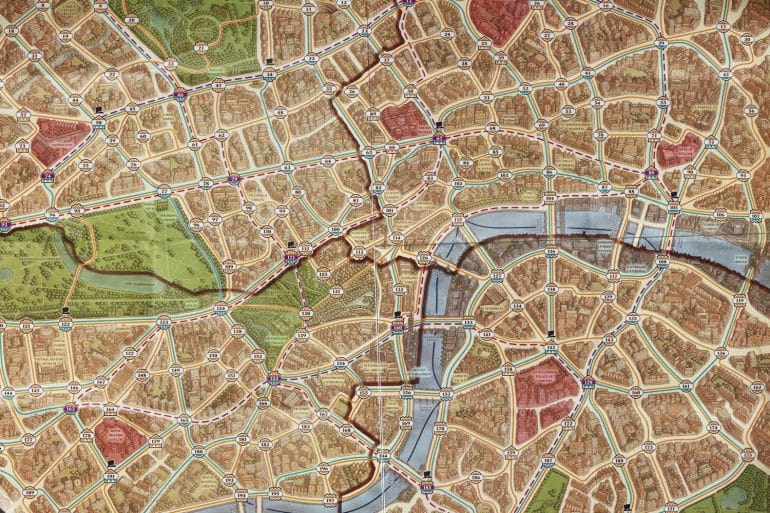 Scotland Yard: Sherlock Homes Edition (tabellone)