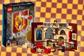 Stendardi case di Hogwarts LEGO Stendardi case di Hogwarts LEGO
