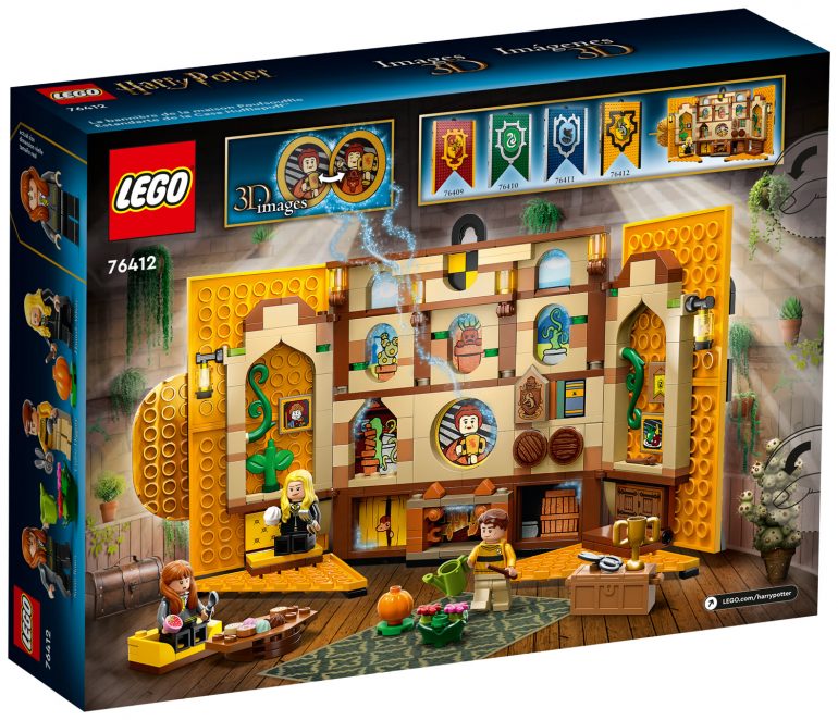 Stendardo della Casa Tassorosso LEGO 76412
