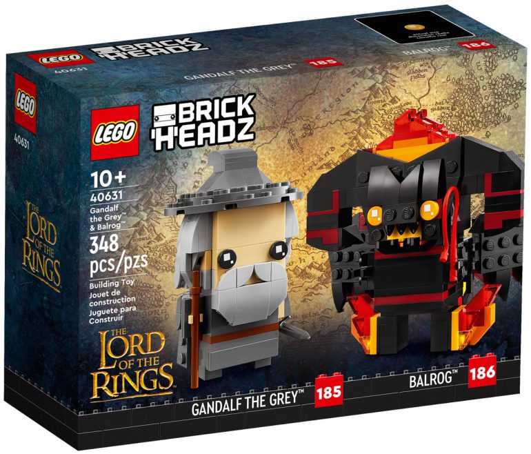 Gandalf e Balrog LEGO BrickHeadz 40631