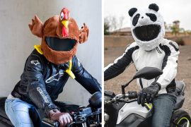 Copri casco da moto di peluche Copri casco da moto di peluche