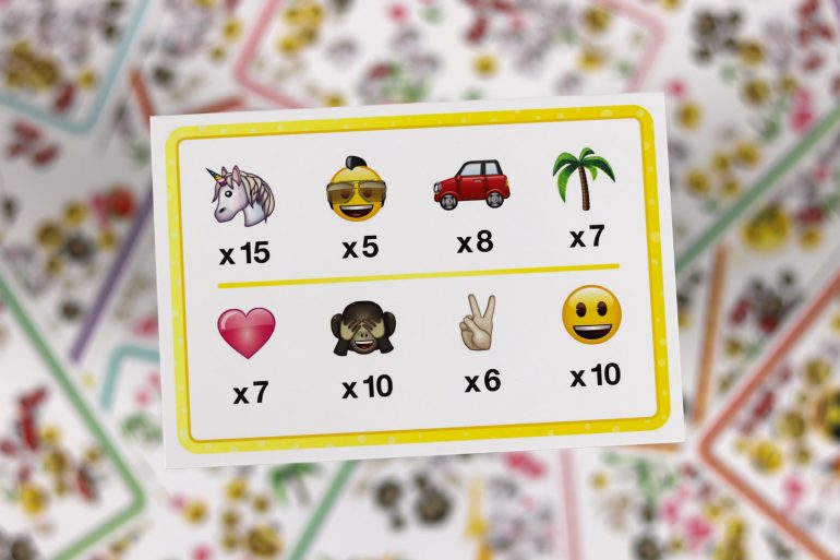 Emoji Twist! (soluzione sul retro della carta)