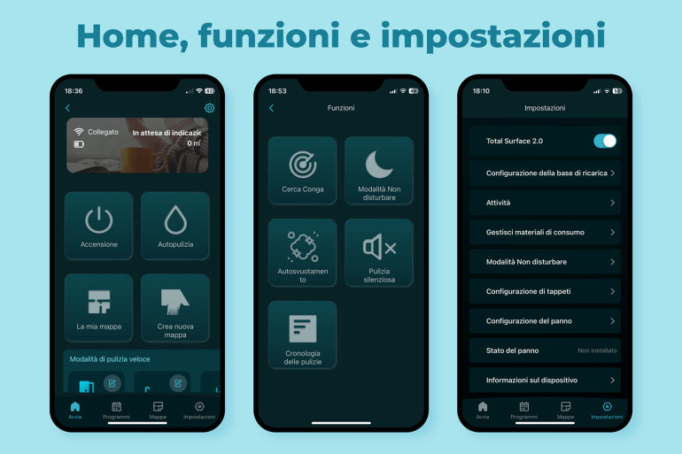 Cecotec Conga 11090 (Home, funzioni e impostazioni)