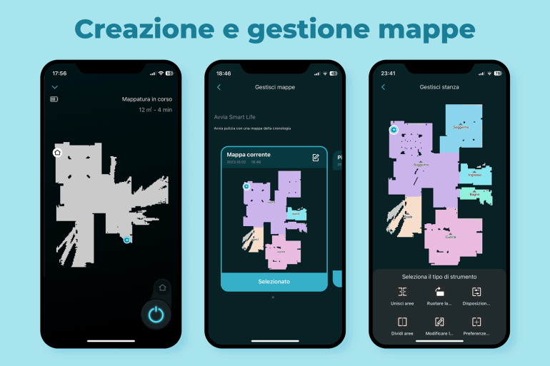 Cecotec Conga 11090 (gestione mappe app)
