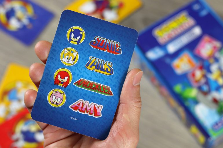 Sonic Speed Cards (retro carte)