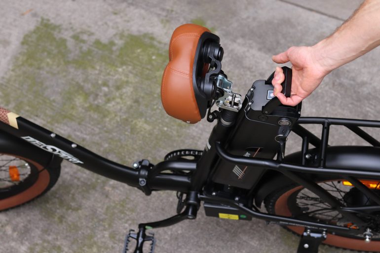 Bici elettrica OneSport OT16-2 (batteria estraibile)