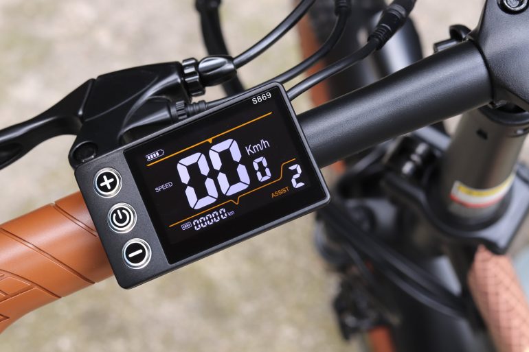 Bici elettrica OneSport OT16-2 (display)