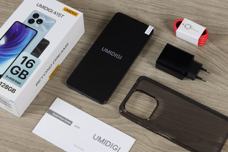 Umidigi A15T (scatola e accessori)