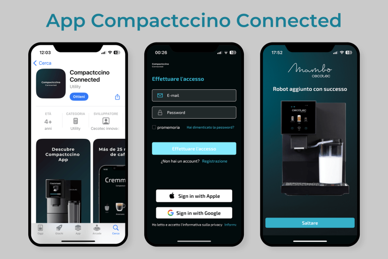 Cecotec Cremmaet Compactccino Connected (App)