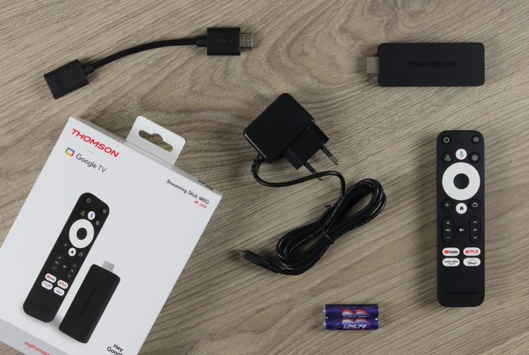 Thomson Streaming Stick 140G (contenuto)
