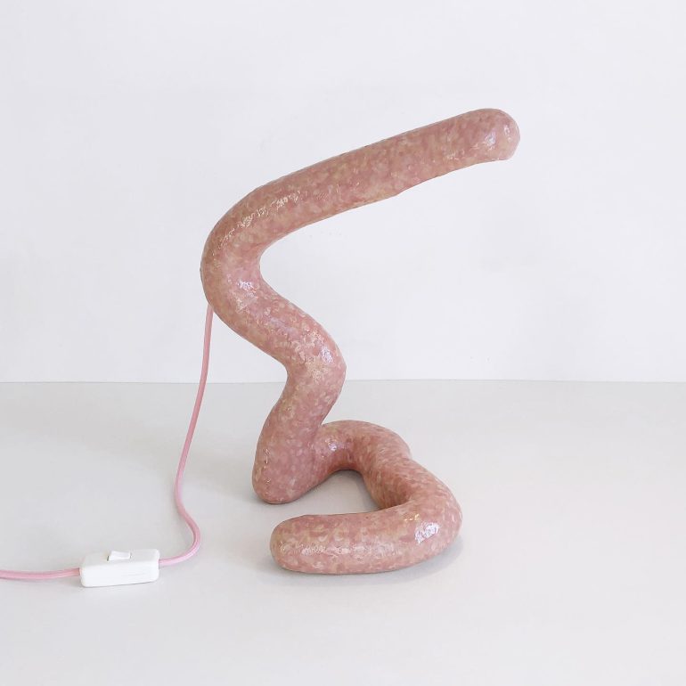 Elementi di arredo Gourmet (lampada salsiccia)