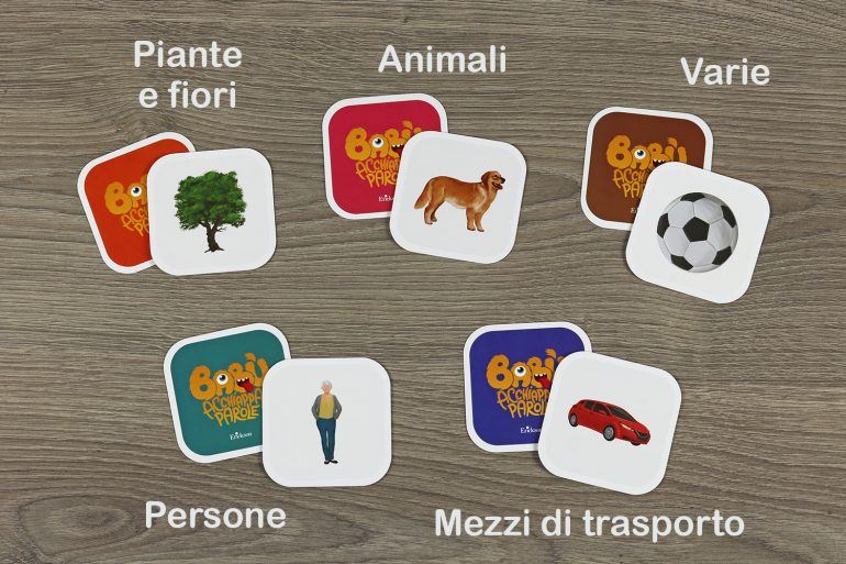Babù Acchiappaparole (categorie tessere)