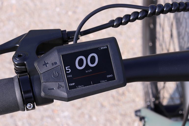 Engwe MapFour N1 Air ST (pannello di controllo)