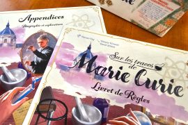 Il gioco da tavolo su Marie Curie In the Footsteps of Marie Curie