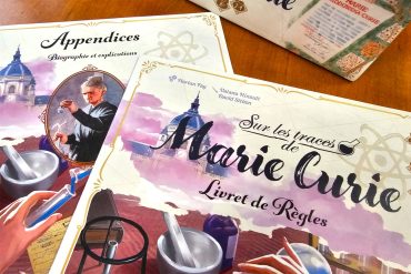 Il gioco da tavolo su Marie Curie
