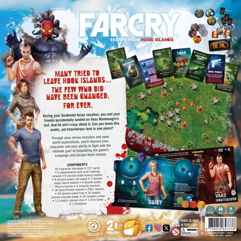 Far Cry: Escape from Rook Islands (retro scatola)