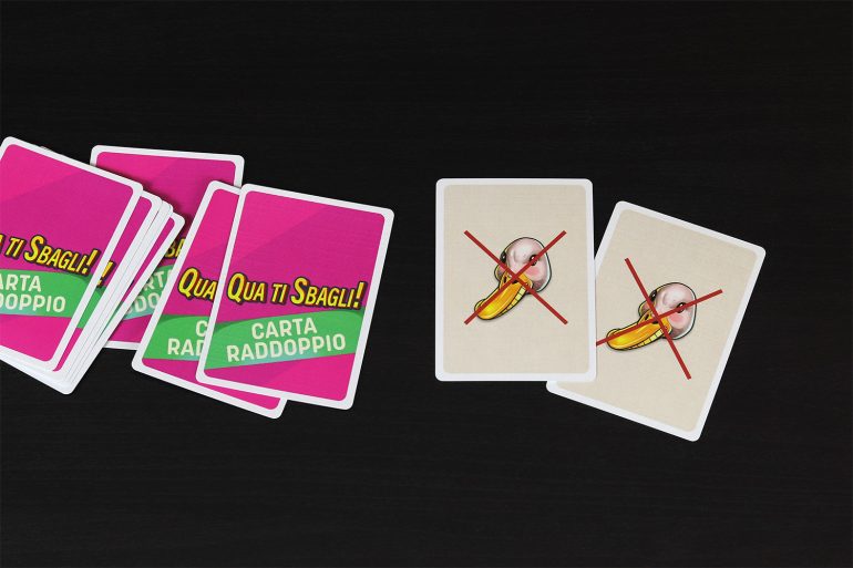 Qua ti sbagli! (carte raddoppio)