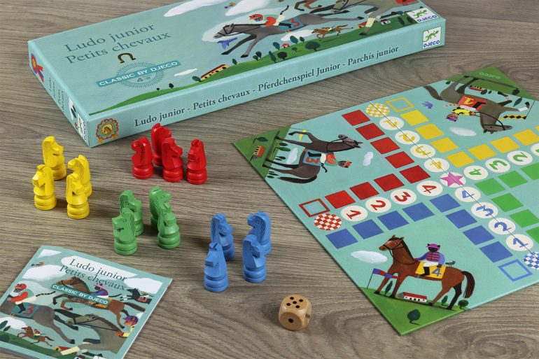 Ludo Junior – Petits chevaux (dentro la scatola)